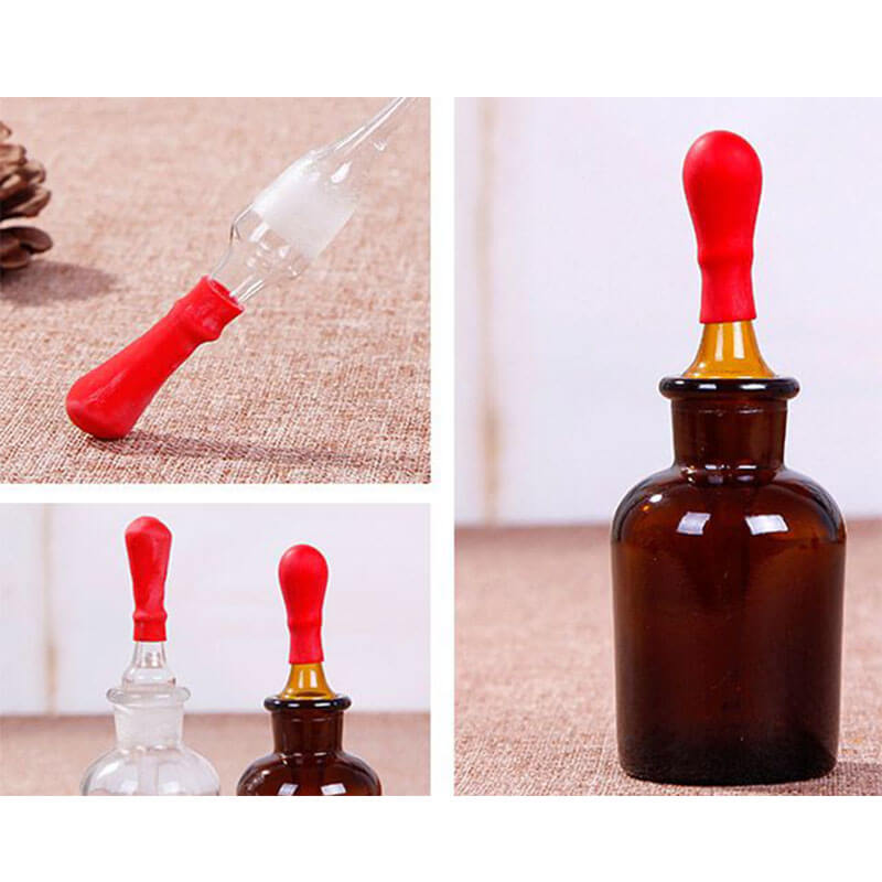 GL45 square bottles graduation range: 100ml to 900ml borosilicate